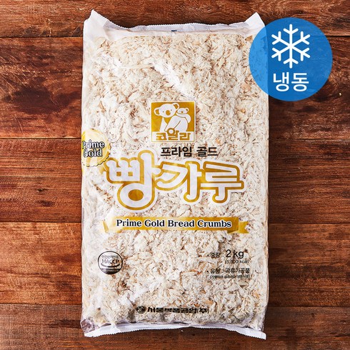 습식빵가루 - 코알라 프라임 골드 빵가루 (냉동), 2kg, 1개