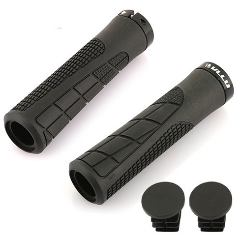 펠레스포츠 자전거 핸들그립 싱글락링 25/100 G316, 블랙, 2개