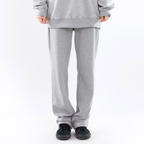 2023년 가성비 최고 기모스웻 - 고스트리퍼블릭 베이직 와이드 기모 스웻 팬츠 GLP-636