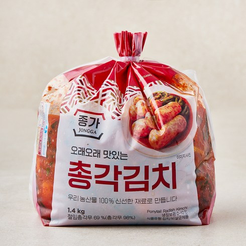 종가집총각김치 - 대상 종가 총각김치, 1.4kg, 1개