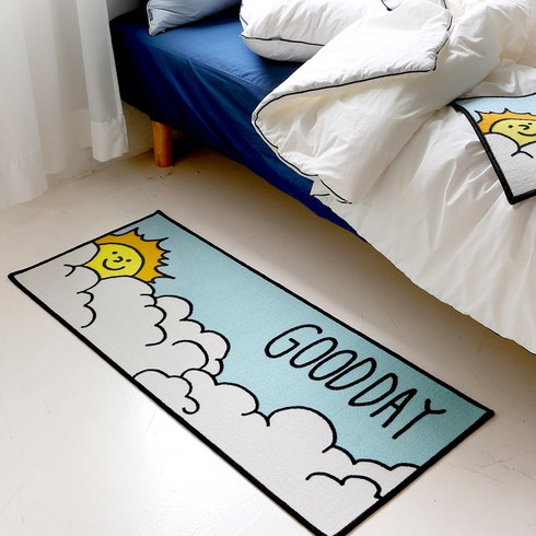 굿데이 터프팅 키친매트, 하늘