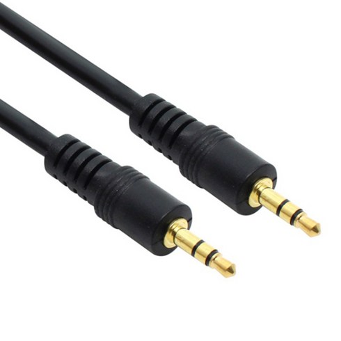 엠비에프 3.5mm 스테레오 오디오 케이블 1.5m, MBF-ST150M, 블랙, 1개