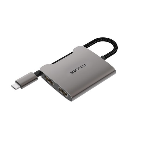 nextu USB-C tO 듀얼 HDMI 멀티 디스플레이, NEXT-2271TCH-4K