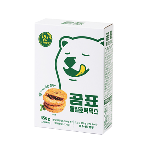 곰표 통밀호떡 믹스, 450g, 1개