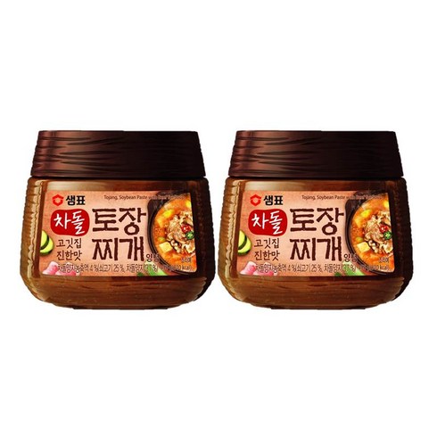 샘표 차돌 토장 찌개양념, 450g, 2개