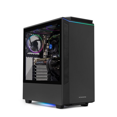 한성컴퓨터 데스크탑 블랙 보스몬스터 DX5506RXTi (라이젠5-5600X WIN미포함 RAM 16GB NVMe 512GB RTX 3060 Ti), 보스몬스터 DX5506RX, 기본형