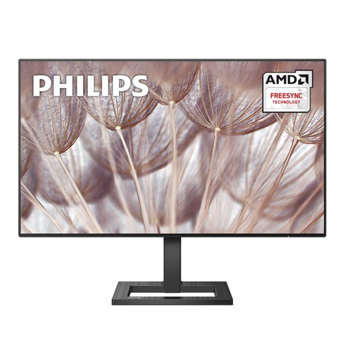 필립스 68.6cm FHD 272E2FE 4면 보더리스 75 높낮이 모니터