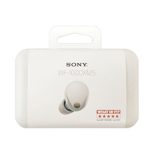 노이즈캔슬링이어폰 - 소니 노이즈캔슬링 블루투스 이어폰, 플래티넘실버, WF-1000XM5