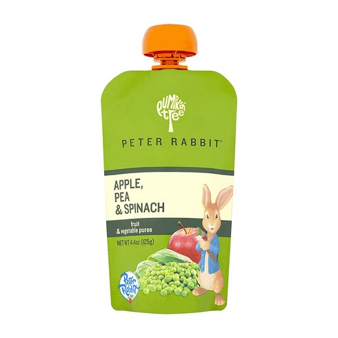 Peter Rabbit ***s 피터 래빗 완두콩 스피네치& 쥬스 130 ml, 130ml