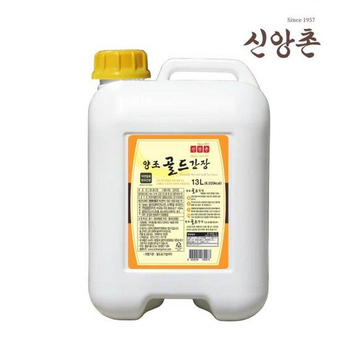 [신앙촌] 양조 골드간장 13L, 1개