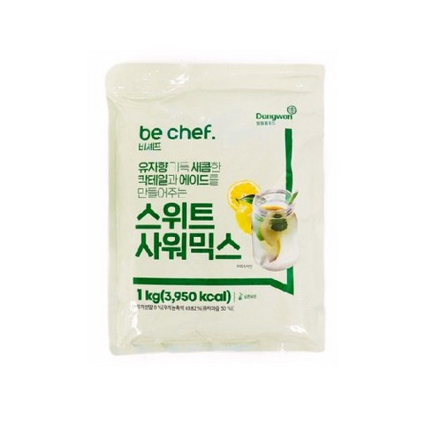 스윗앤사워믹스 - (무)삼조쎌텍비셰프스위트사워믹스 1kgX5개, 5개, 1kg, 1개입