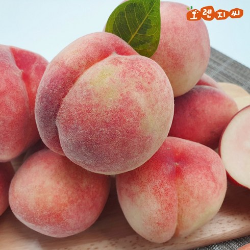 딱딱한복숭아 - 딱딱이 털 복숭아 5kg 여름제철과일, 1개