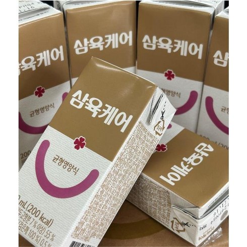 삼육 케어푸드 환 자용 균형영양식 200ml 24팩, 24개