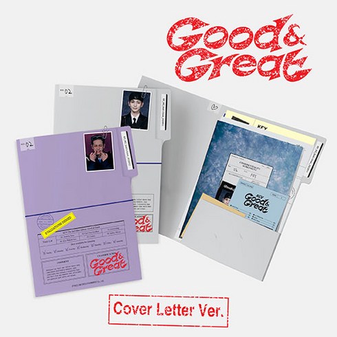 [KEY] 키 미니2집 랜덤1종 Good & Great (Cover Letter Ver.) / 북클릿+도큐먼츠3종+가사지+ID포토+접지포스터+포토카드