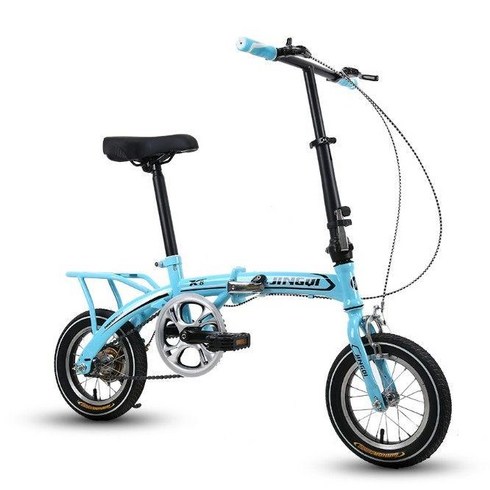 2023년 가성비 최고 트라이폴드자전거 - 접이식 미니벨로 경량 트라이폴드 자전거 스프린터 폴딩, C 12인치 퓨어 화이트, 12인치