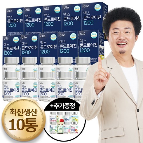 콘드로이친1200가격 - 콘드로이친 1200 맥스 알레, 90정, 10개