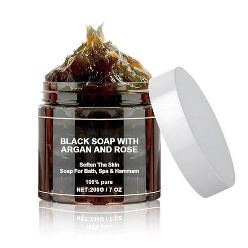 독일 No.1 리퀴드솝 250ml5개 - Morocco Black Soap With Argan And Rose Zawina Beldi Soap Moroccan, 1개