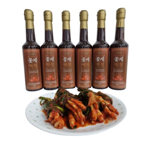 우리랑 프리미엄 꽃게액젓 전참시 이영자 전현무, 500ml, 6개