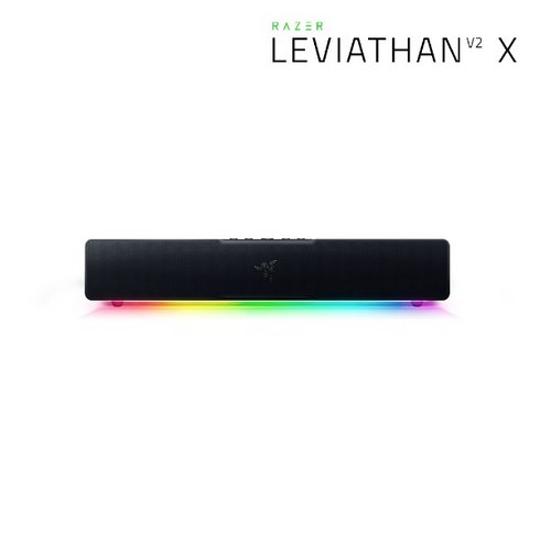 레이저코리아 Leviathan 레비아탄 V2 엑스 블루투스 스피커 사운드바, RZ05-04280100-R3M1/블랙