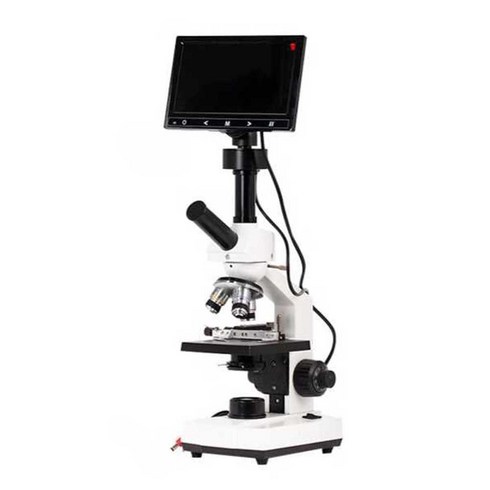 광학 현미경 디스플레이 모니터 세포 혈액 검사 의료, 7인치(TV 사용)
