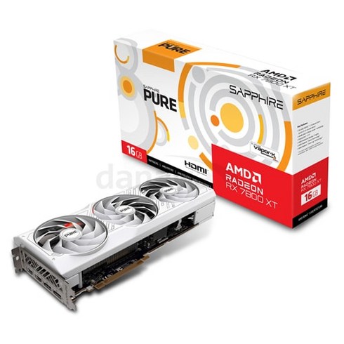 SAPPHIRE SAPPHIRE 라데온 RX 7800 XT PURE OC D6 16GB