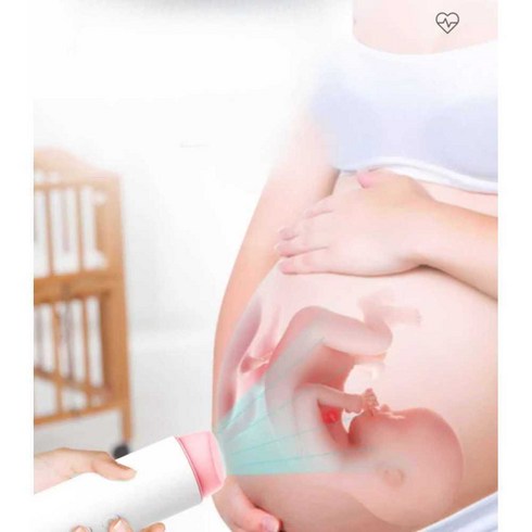 태아 청진기 임산부 심장 소리 박동 초음파 측정기, (고급형)태아심박수측정+블루투스+충전+젤2병