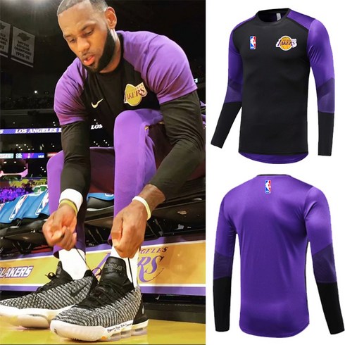 기능성 NBA 농구복 슈팅져지 트레이닝복 긴팔