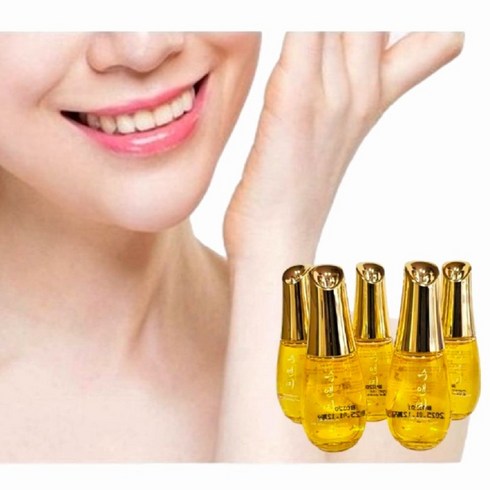 롯데면세점골든듀 - 코랜스 감사세일*수앤미 24K 골드 화이트닝 에센스 150ml (30ml x 5개 ) 빛나는 탄력피부 (사은품증정), 30ml