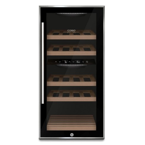 독일 Caso Wine Comfort Wine Fridge 와인냉장고 (38병) 와인셀러, 샐러가 대납, 블랙