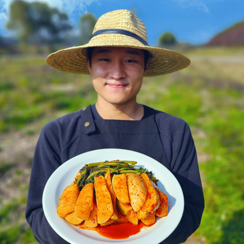 먹부림마켓 - 먹부림마켓 총각김치 100% 국내산 맛보장김치, 1kg, 1개