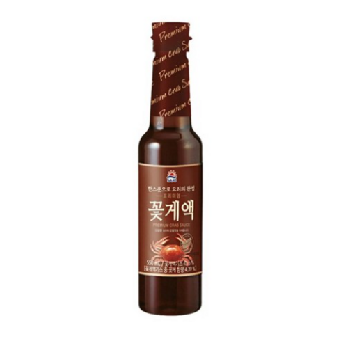 사조 프리미엄 꽃게액, 550ml, 1개