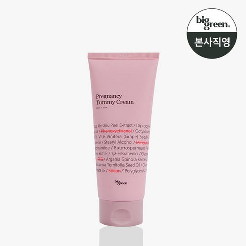 임산부크림 - 빅그린 임산부 터미 스트레치 마크 크림 170ml