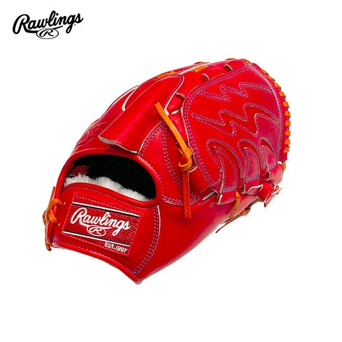롤링스 재팬 프로프리퍼드 투수 글러브 GH1FPRA15W R오렌지, 우투