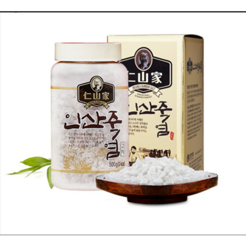 윤가이죽염 - 인산가 9회 죽염 고체, 500g, 1개