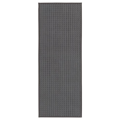 이케아 브륀둠 주방매트 그레이 45x120cm 604.063.37