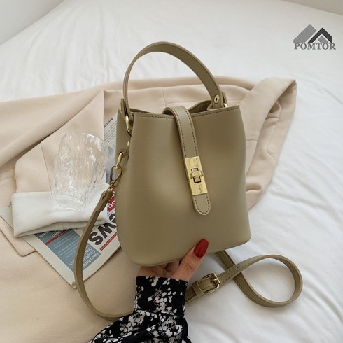 더로우가방 - POMTOR 여성 크로스백 데일리 가방 여성용 패션 숄더백