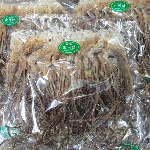 오징어발 약25미 한국산 자연건조, 1개, 350g(약25미) 내외