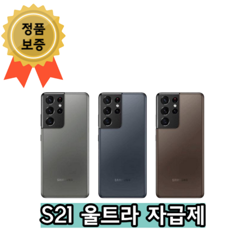 삼성 갤럭시 S21 울트라 256GB (SM-G998) 공기계 자급제폰, 실버