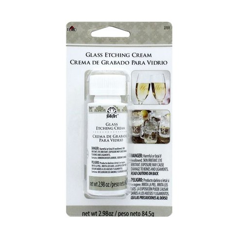 FolkArt Glass Etching Cream 포크아트 글래스 에칭 크림