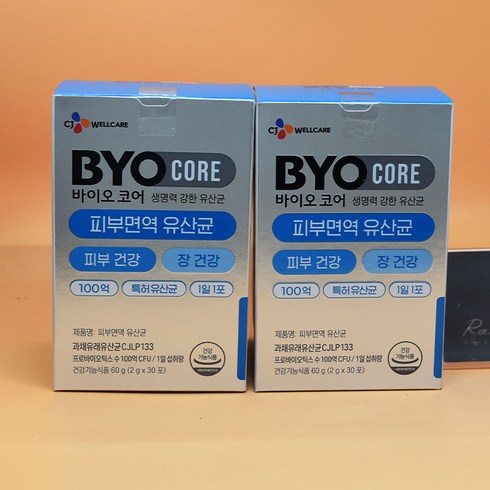 바이오셀렉 - 바이오코어 피부면역 유산균 2g x 30포 x 2개, 60g