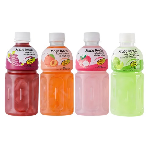모구모구 4종혼합(포도+복숭아+리치+멜론) 320mlx24ea, 320ml