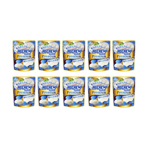 MORINAGA 하이츄 프리미엄 요구르트 35g x 10봉지, 10개