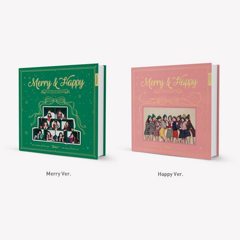 [재발매] 트와이스(TWICE) - 정규1집 리패키지 [Merry & Happy], MARRY Ver.