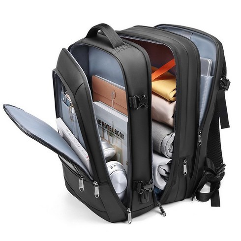 Fowod 대용량 여행용 백팩 17인치 멀티 노트북 가방