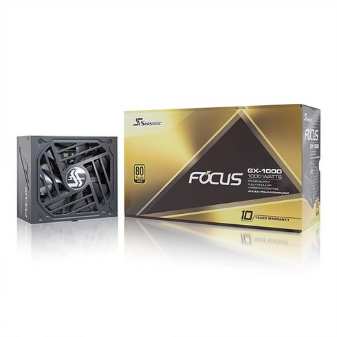 시소닉 NEW FOCUS GX-1000 GOLD Full Modular ATX 3.0 파워서플라이