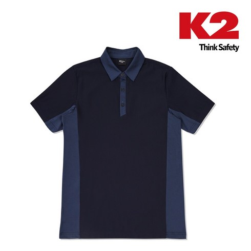 2023년 가성비 최고 k2티셔츠 - 케이투 K2 safety TS-2204 카라 반팔 티셔츠