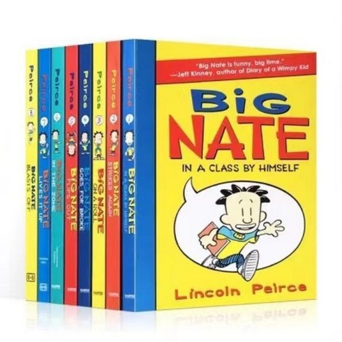 영어원서 빅네이트 Big Nate 8권 음원 AR3점대