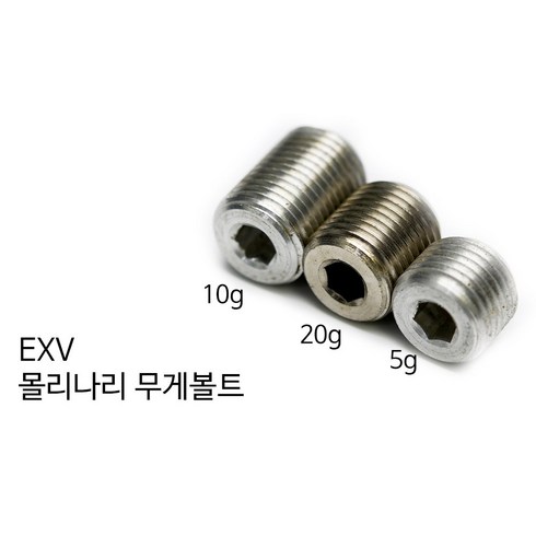 몰리나리무게추 - EXV 몰리나리무게볼트(5g 10g 20g) 당구개인용품, 약 10g, 1개