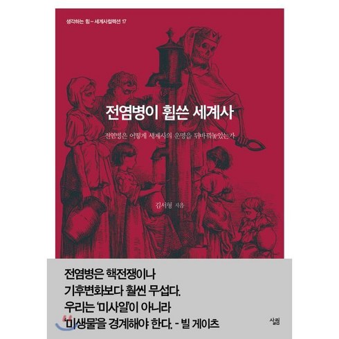 전염병이 휩쓴 세계사:전염병은 어떻게 세계사의 운명을 뒤바꿔놓았는가, 살림, 김서형