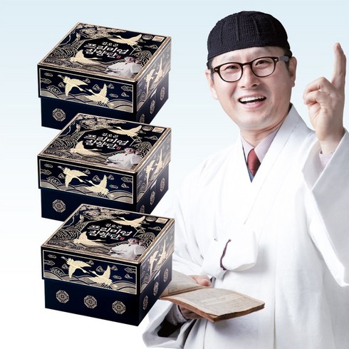 김오곤 프리미엄 침향단 100환 x 3통, 450g, 3개